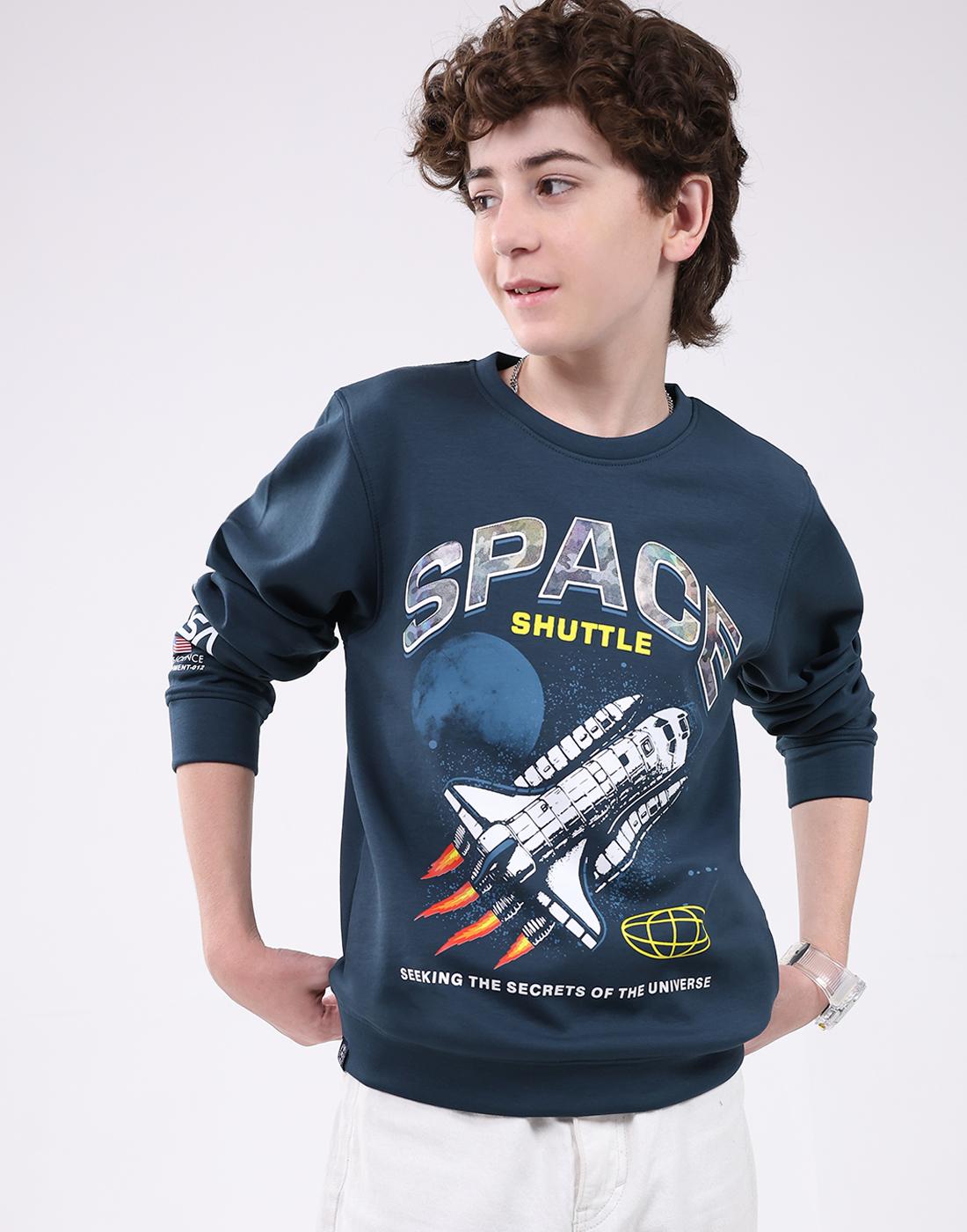 

Monte Carlo Boy s Regular Fit Sweatshirt 4-5 Years чирковий