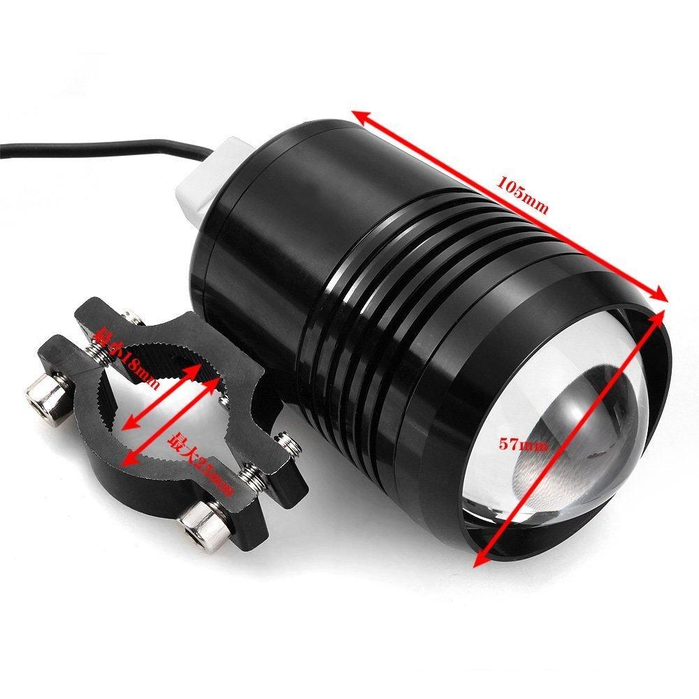 Ranzek High Performance LED Bike Headlight Bike Projector Bullet LED Headlight Exterior LED Fog