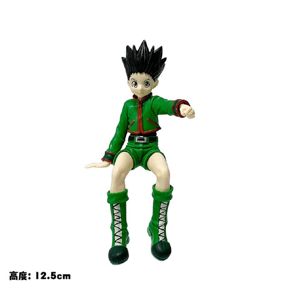 HUNTER×HUNTER Anime Figure GON·FREECSS Action Figure Killua Kurapika Toys 11-19cm PVC Model Car Ornament Decor Toy Doll Gifts