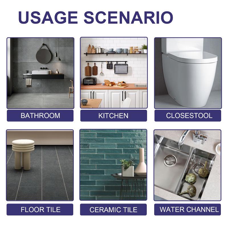 Ceramic Tile Waterproof Grout Joint Repair Filler for Kitchen Bathroom Seam Beauty Agent DIY