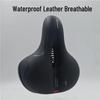 Shock-Absorbing Mountain Bike Seat Cushion with Hollow Design & Seat Bag
