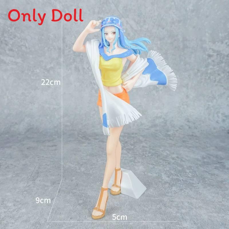 One Piece Luffy Nami Vivi Ace Boa Hancock Pvc Collectible Model For Desk Decor