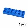 Big Size Duploes Building Blocks City Colorful Bulk Large Particle 2x2 2x4 Parts Assembled Thin Bricks Compatible Large Toy Gift