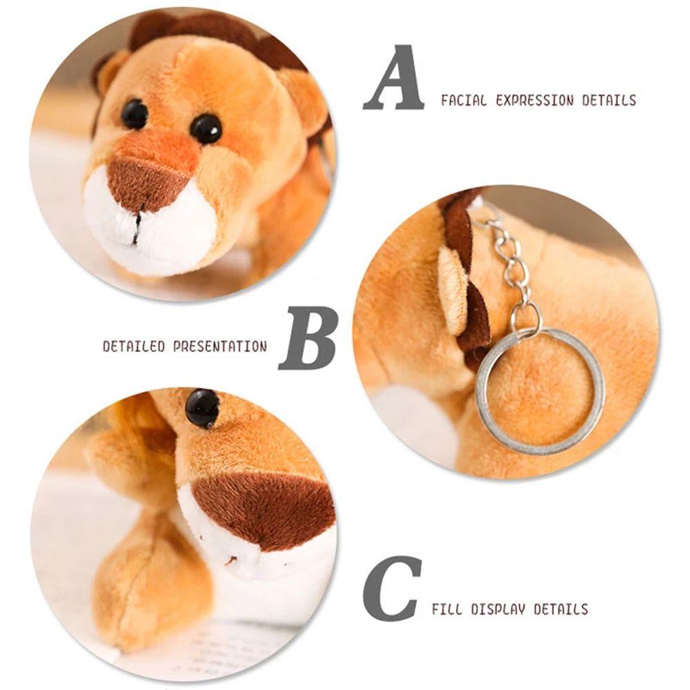 Monkey Jungle Brother Plush Keychain Animal Plush Toy Stuffed Animal Toy Stuffed Doll Keychain