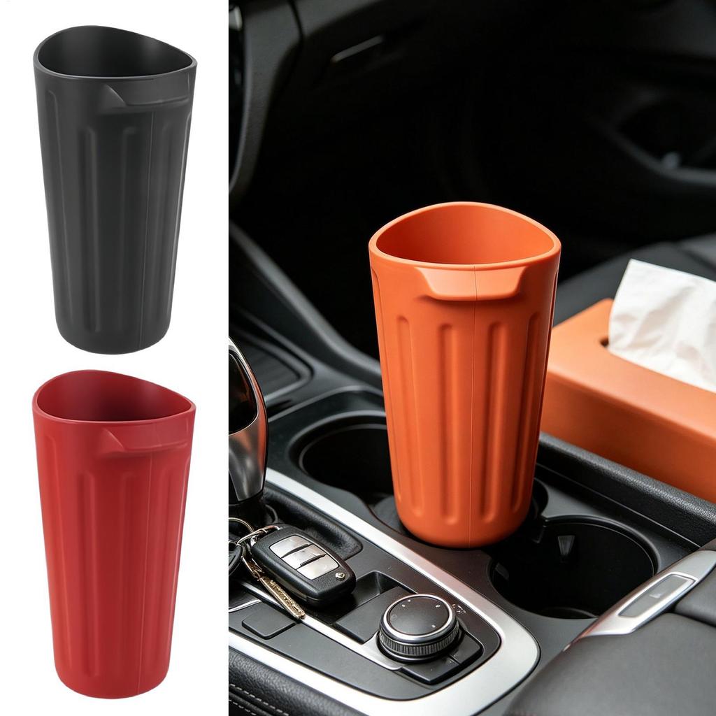 Car Garbage Can Silicone Small Waste Organizer for Car Door for Truck SUV Sedan Vehicle Automotive Interior Center Console