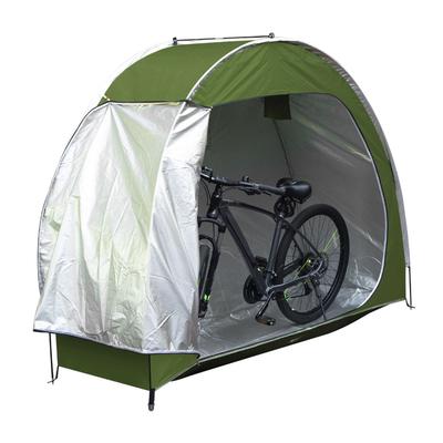 Abri de rangement pour vélos Tissu Oxford 210D Imperméable Housse d'extérieur pour vélos Abri de stockage Tente