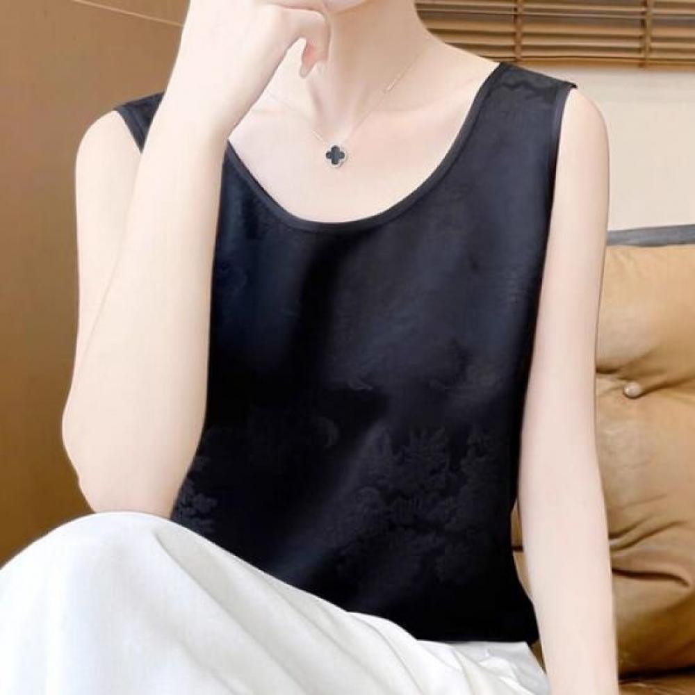 Navava Women Thin EleganT Sleeveless T shirT nT2778
