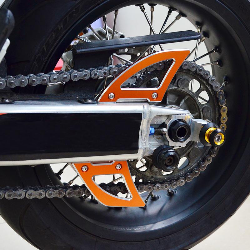 Motorcycle Rear Chain Guide Guard Slider Sprocket Cover For KTM 950 990 Adventure 2000-2016 2015 2014 2013 2012 2011