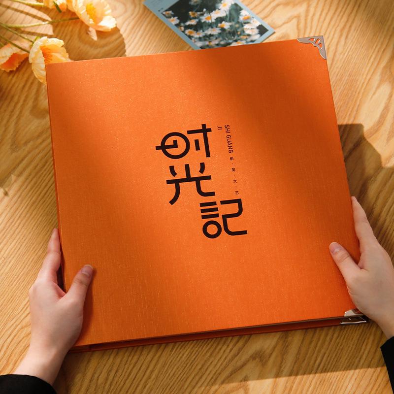 Álbum de Fotos Autoadhesivo Hecho a Mano de Gran Capacidad para Recuerdos Familiares y de Bebé