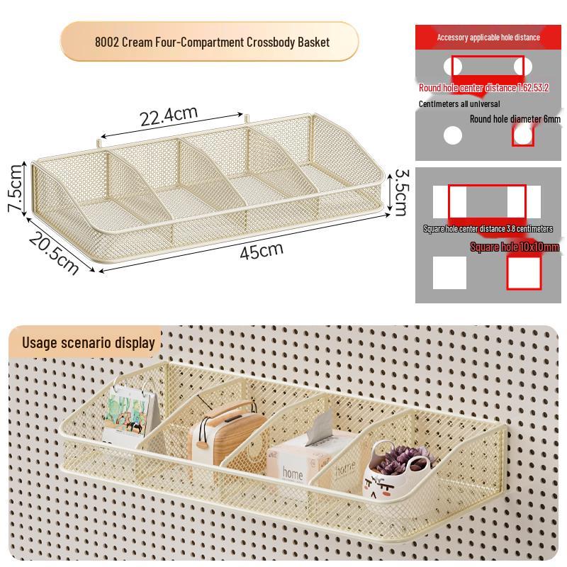 Stainless Steel Pegboard Hooks for Supermarket Shelves and Perforated Walls
