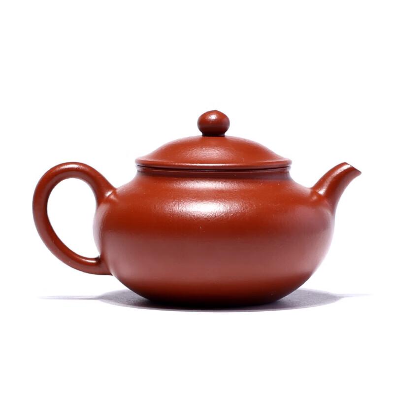 Bailiniyong Yixing Zisha Pure Handmade Cinnabar Clay Teapot