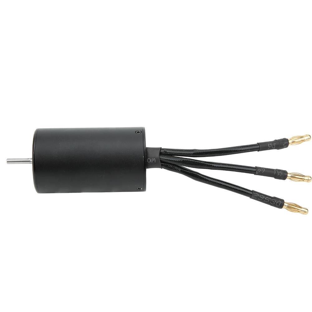 Surpass 3660 Waterproof 4 Pole Brushless Motor RC Car Replacement Accessory (Black)3300KV