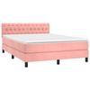 VidaXL Sommier à Lattes de Lit avec Matelas et LED, Lit Rembourré, Lit Double, Lit Adulte de Chambre à Coucher Intérieur, 3134584