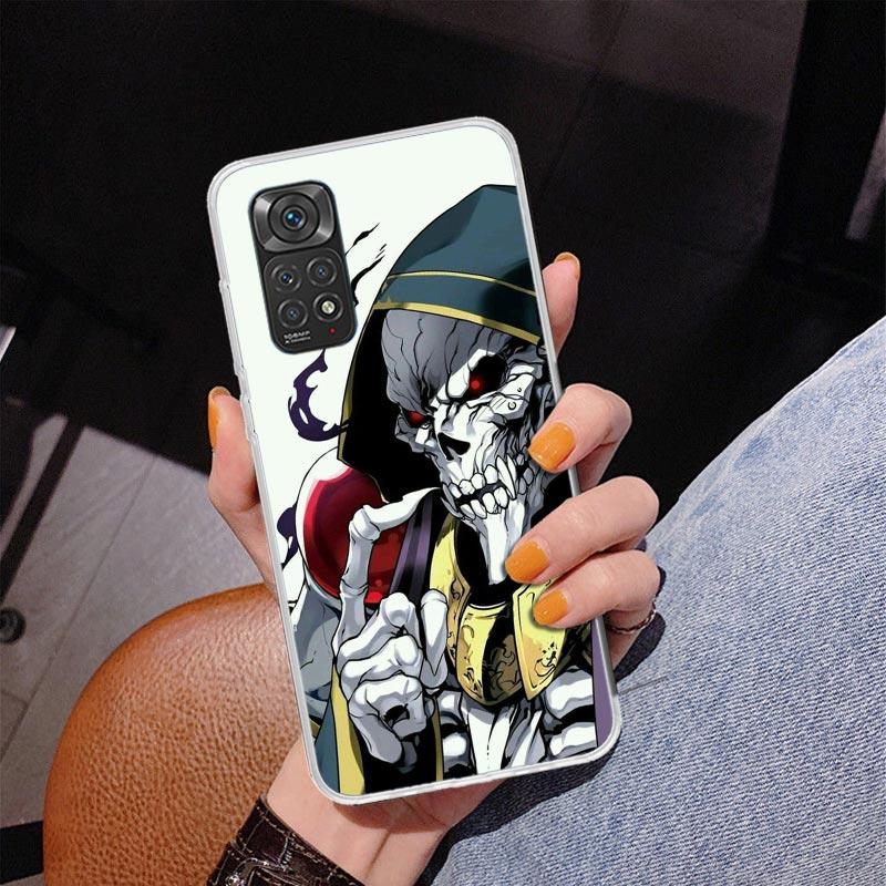 Overlord Anime Phone Case For Xiaomi Redmi Note 15 14 13 12S 12 11 Pro Plus 14S 11S 11E 10 10S 11T 5G Personalized Cover Redmi N