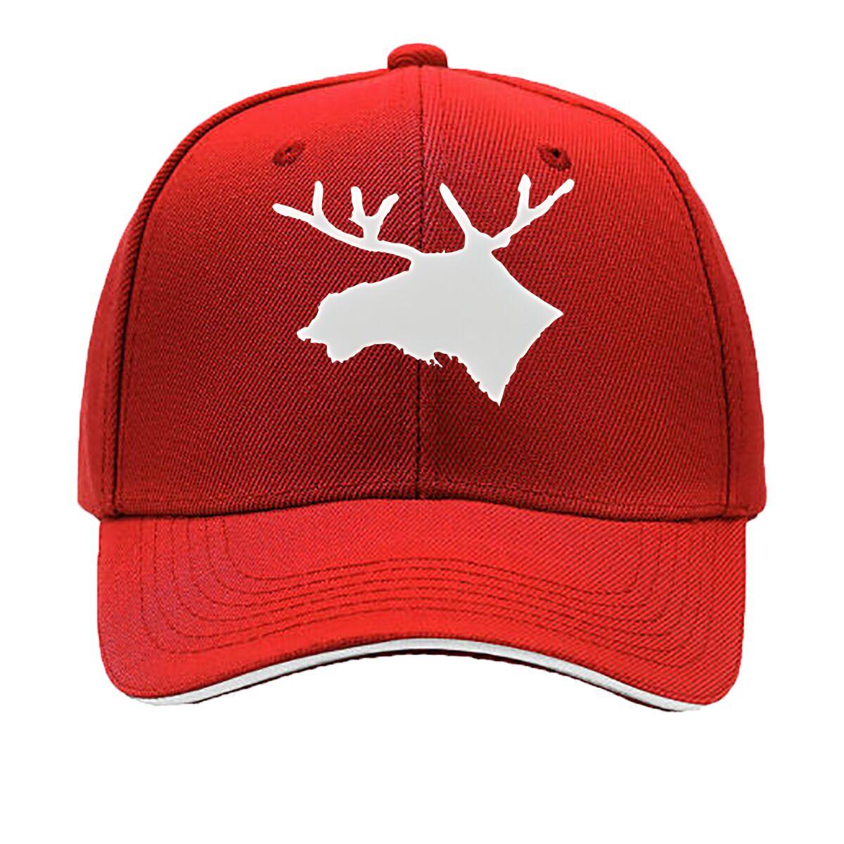 Outdoor Unisexs Exquisite Deer Head Baseball Cap Old Duckbill Hat Sports Casual Sun Hat Sandwich Baseball Cap One Size