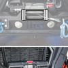 4-Way Roller Design Cable Guide 4.96 Inch Bolt Centers Roller Fairlead  For UTV Winch