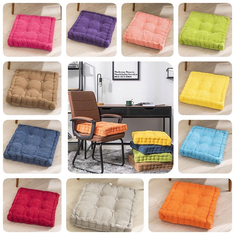 Sofa Seat Nonpilling Cushion Soft Seating Washer Square Nonfading Polyester