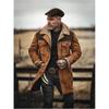 Men's Fall and Winter Loose Warm Windbreaker Jacket