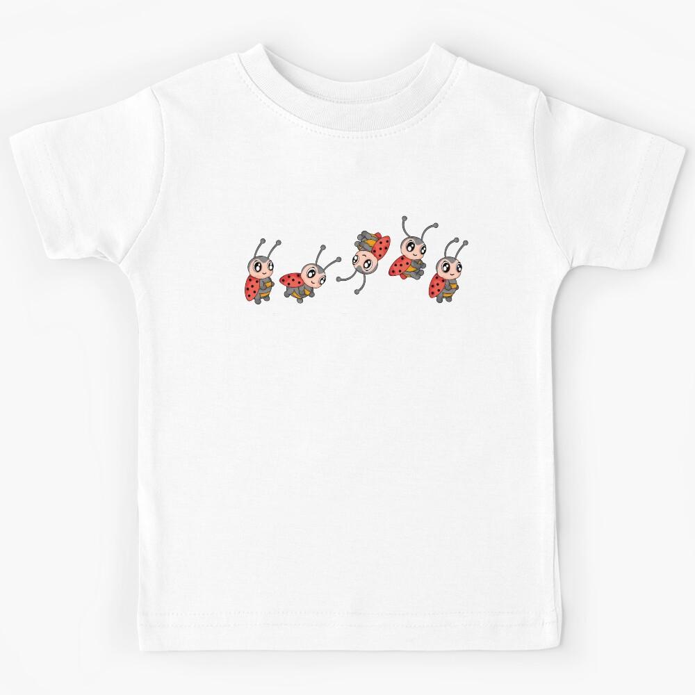 Cute Ladybug Lover Kids Insect Gift Women Ladybug Kids T-Shirt 100
