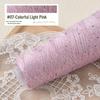 Special Offer: Summer Tencel Cotton Sequin Glitter Yarn - Colorful DIY Handmade Knitting