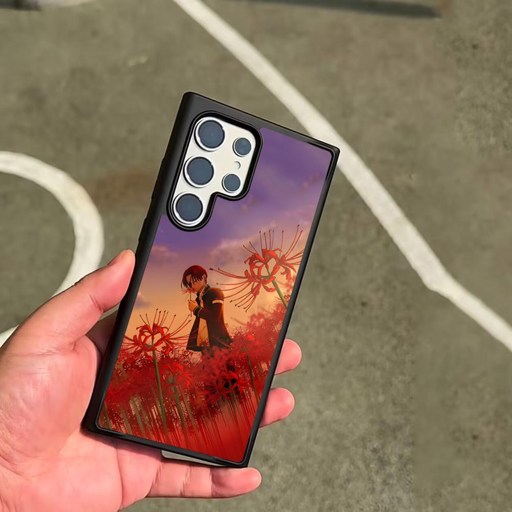 Anime Wind Breaker Sakura Phone Case For SAMSUNG Galaxy S26 S25 S24 S23 S22 S21 S20 FE Plus Ultra Cover