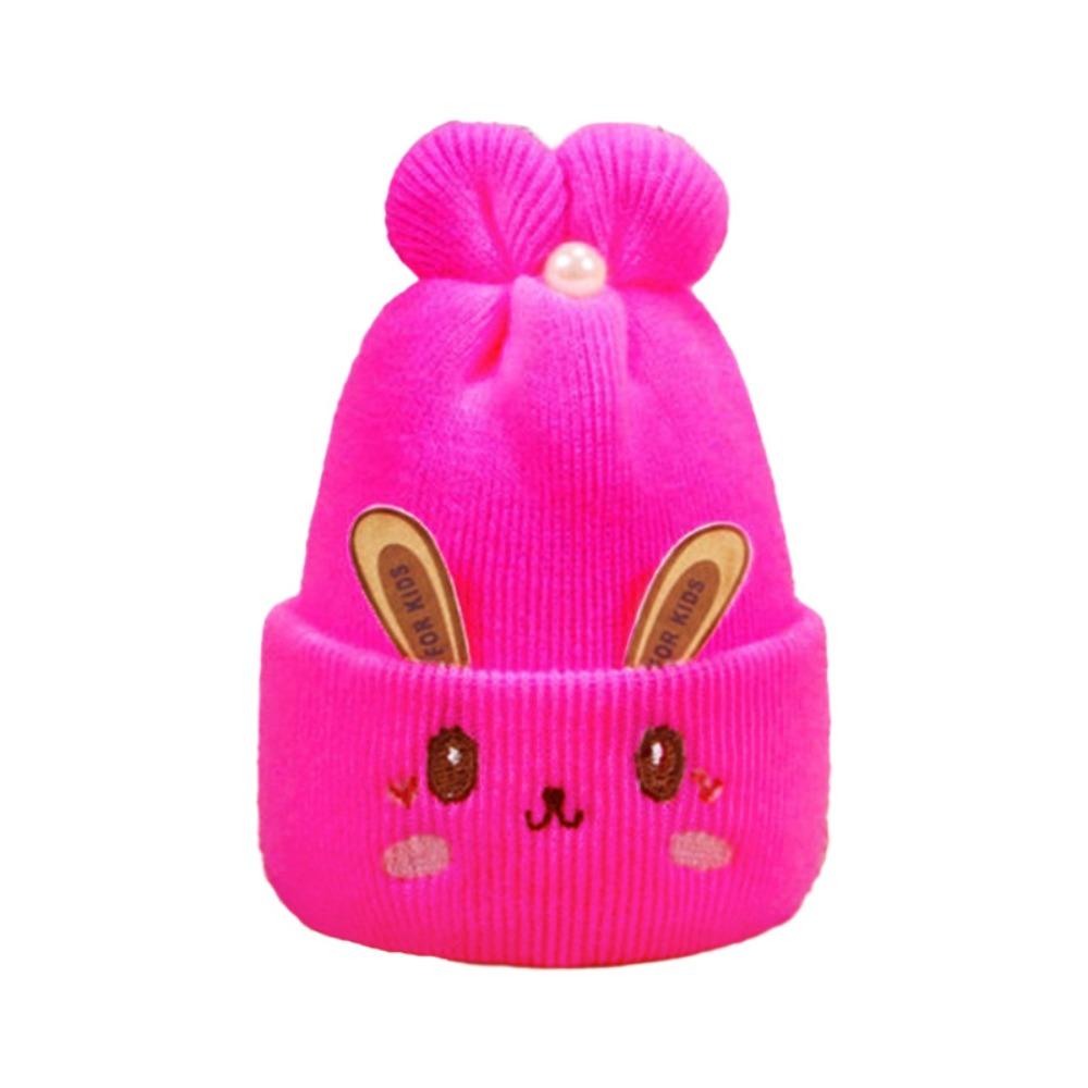 Soft Breathable Baby Knitted Caps Keep Warm Baby Warm Beanie Hats Kids Bonnet Hat  Kids Boys Girls