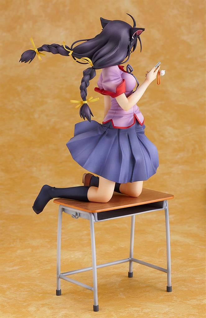 Bakemonogatari Tsubasa Hanekawa Scale PVC Painted Finished (1/8 Product)