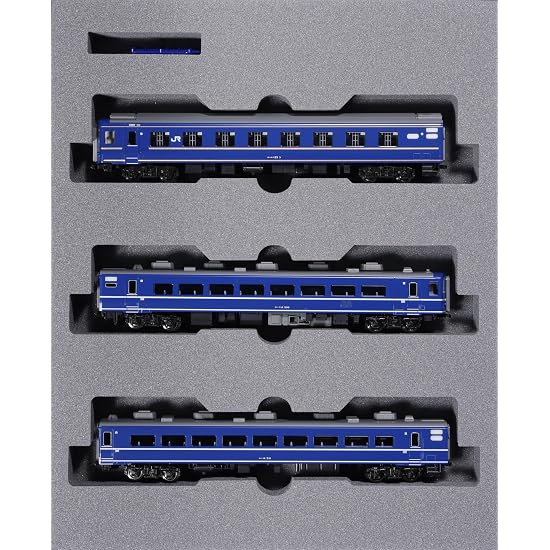 KATO N Gauge Sleeper Express "Hamanasu" 3-Car Add-On Set Model Train Passenger Car 10-2106