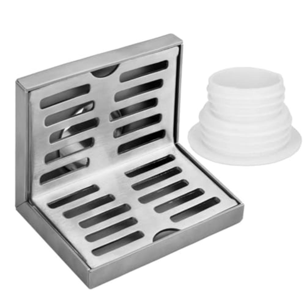 

Настенный напольный слив из нержавеющей стали 304 L-образной формы для ванной кухни террасы нескользящая матовая текстура China Mainland