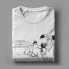 Men's T Shirts Novelty Tees Short Sleeve Crewneck T-Shirts 100% Cotton Original Tops