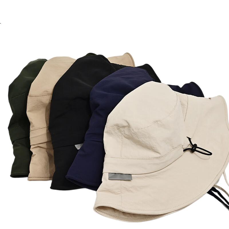 Xueqiman Quick-Dry Outdoor Sun Protection Hat Women's New UV Protection Mountaineering Hat Summer Couple Sunshade Bucket Hat Men's Style