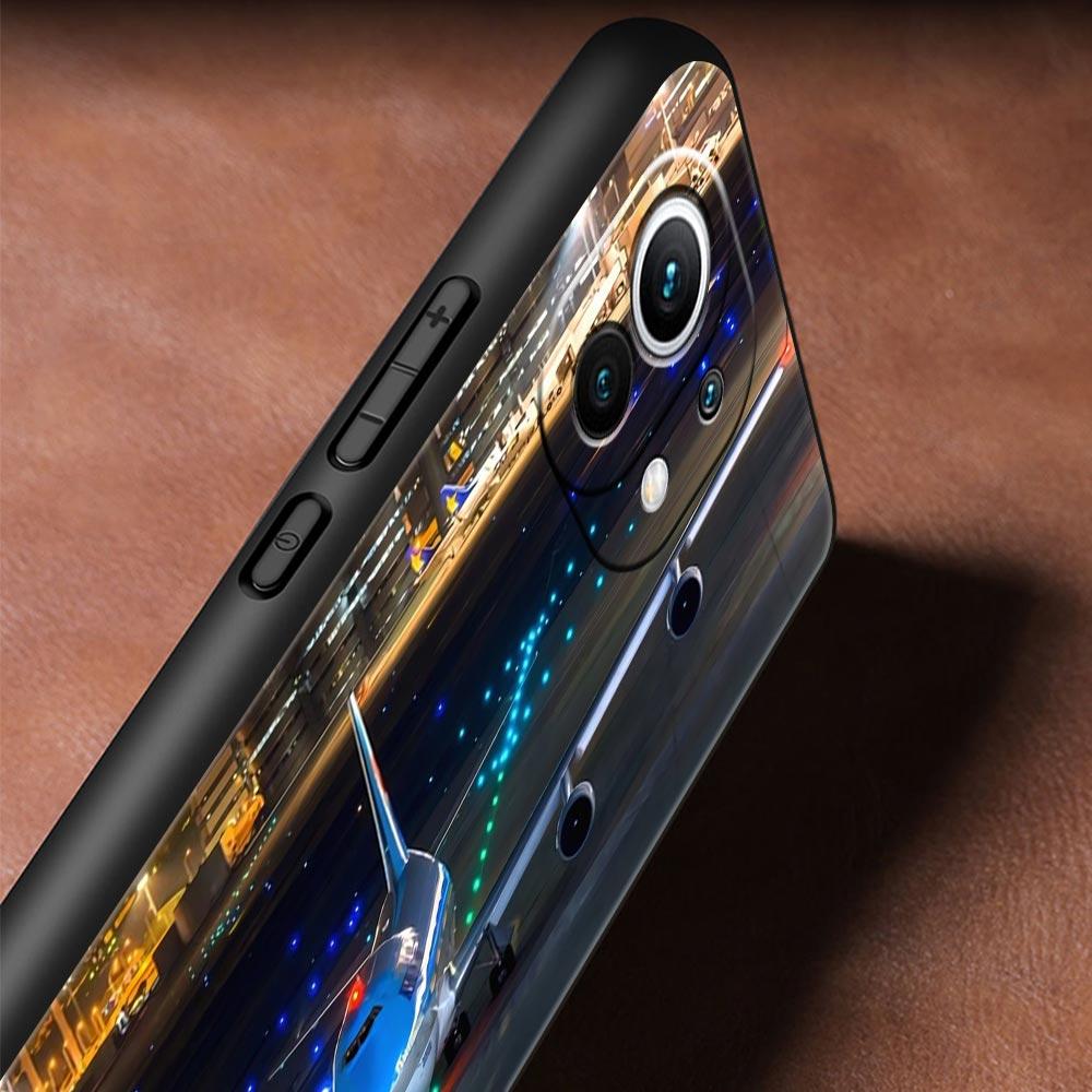 Travel-Nspired Airplane Route Phone Case Cover for Xiaomi Mi 17 Pro Max 15 14 13 12 11 Ultra 15T 14T 13T 12T Pro Lite Soft TPU