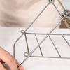 Portable Compact Trash Bag Holder Stainless Steel Foldable Garbage Bag Bracket Stable Multifunctional Sink Towel Rack BBQ