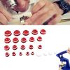 24pcs Capping Machine Dies with Base Watch Back Cover Pressing Machine Accessory