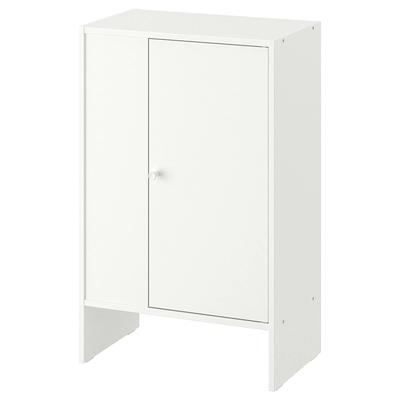 IKEA BAGGEBO: Szafka z drzwiami, 50x30x80 cm, biała (704.838.82)