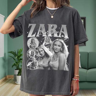 Zara Larsson Style Tshirt  Pop Music Fan Tshirt  Retro Aesthetic Pattern Tshirt for Unisex and Women
