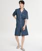 [May Flower] Classic Navy Short-Sleeve Pure Cotton Men's Big Size Pajama Set [Shipped from Korea] 100% Authentic