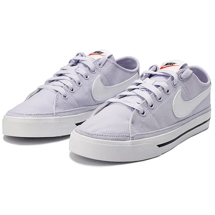 Nike Court Legacy Canvas Purple Women's (Unisex) Skate Shoes CZ0294 500