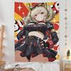 Burnice Sex Zenless Zone Zero Printed Tapestry Dormitory Room Decoration Wallpaper Banner Tapestry Aesthetic Decoration