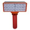 Solar LED Flashing Warning Light for Nighttime Road and Construction Safety
