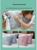 Pure Cotton Gauze Pillowcase with Snap Buttons, Summer Full Wrap, 40x60cm Latex or 48x74 Pillow Size. Single Pack.