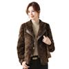 Small mother winter clothing high-end fur integrated coat middle-aged women autumn and winter fashion imitation fur mink velvet coat