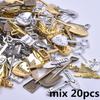 10/20/30/50pcs DIY Tool Scissors Charm For Jewelry Making Accessories Mix Clipper Pedant Handmade Components Materials Breloque