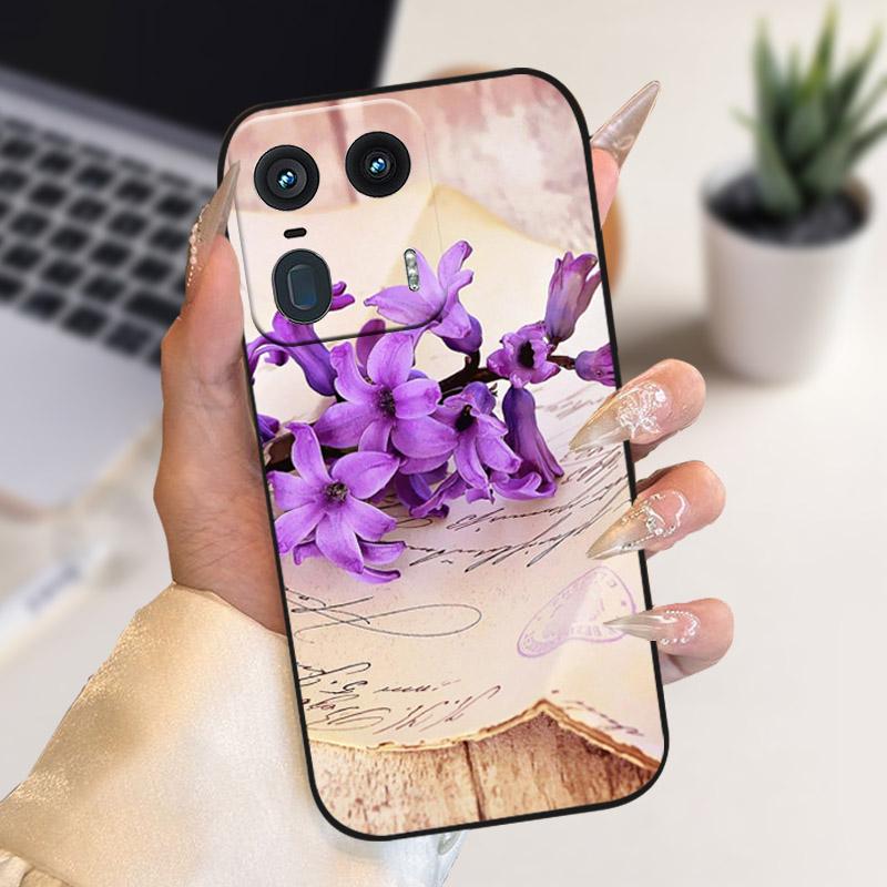 Case For Motorola Moto X50 Ultra Edge50 Ultra Soft TPU Silicone Shockproof Phone Cover X50Ultra Camera Protection Fundas Coque