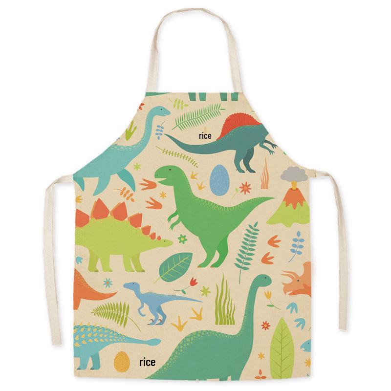 Logo Printed Kitchen & Catering Apron for Supermarkets and Milk Tea Shops