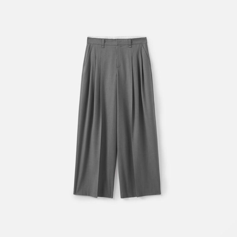 broadcast Women's Loose Wide-Leg Draped High-Waist Casual Pants