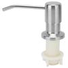 Soap Pump Head Kit 304 Stainless Steel Kitchen Sink BuiltIn Liquid Dispenser with Extension Tube