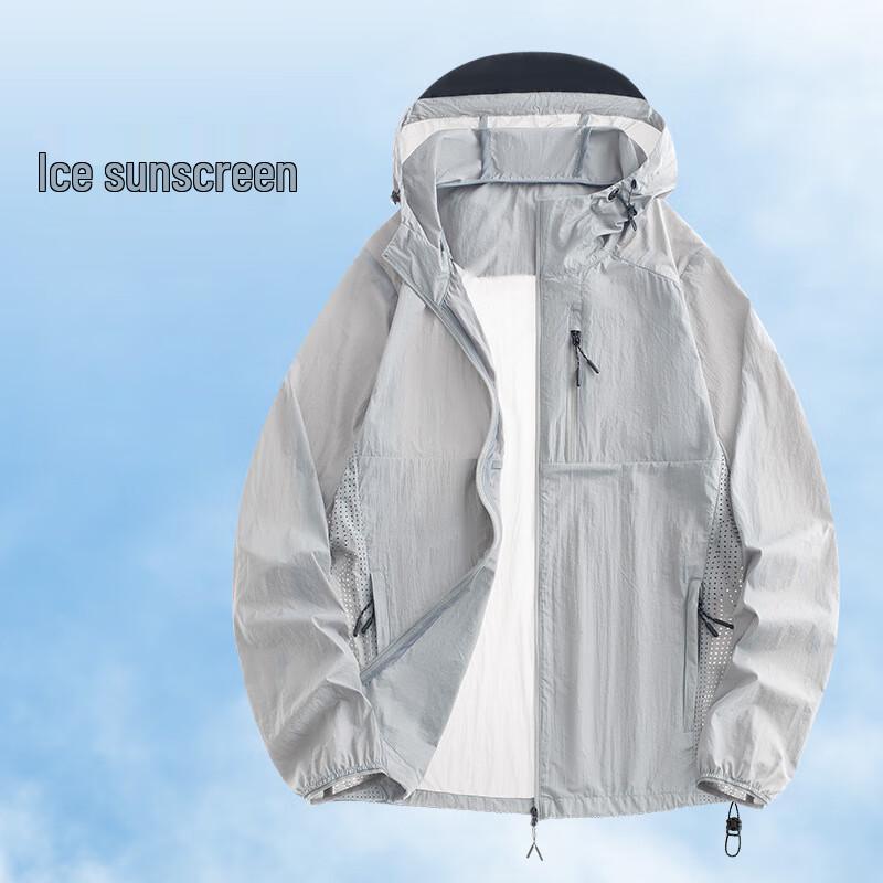 Tanbeiman Unisex Ice Silk Sun Protection Jacket