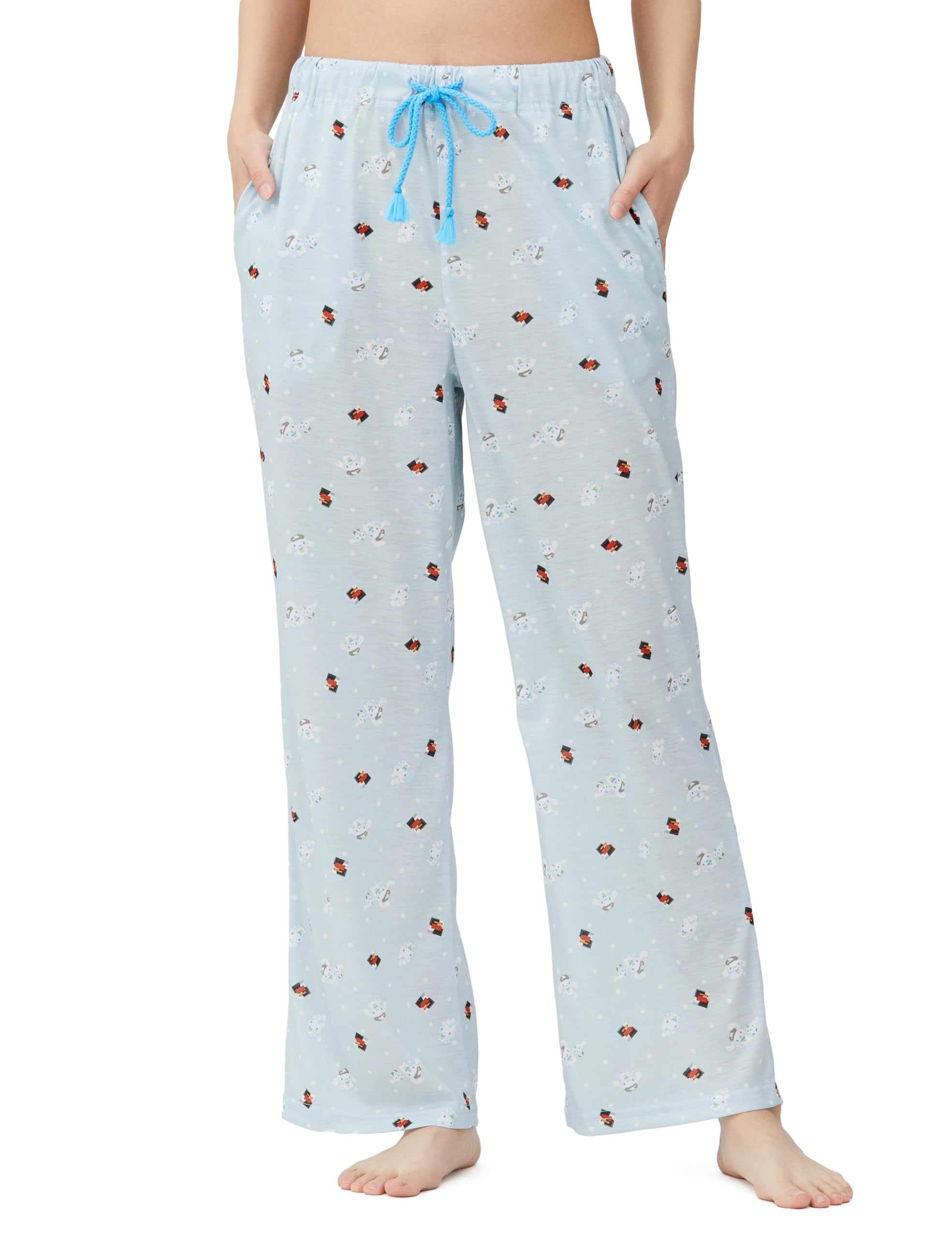 

Низ Cinnamoroll x Tyrol Chocolate Collaboration Room Pants Брюки Room Wear Унисекс 10 Minute Длина Синяя M [Sanrio] Футболка