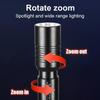 100 Meters Professional Diving Flashlight Powerful T6 Wick Torch Portable Diving Light Rotatable Diving Lamp Waterproof Light